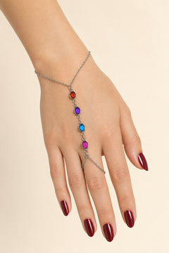 Şahmeran Oval Zirkon – Gümüş