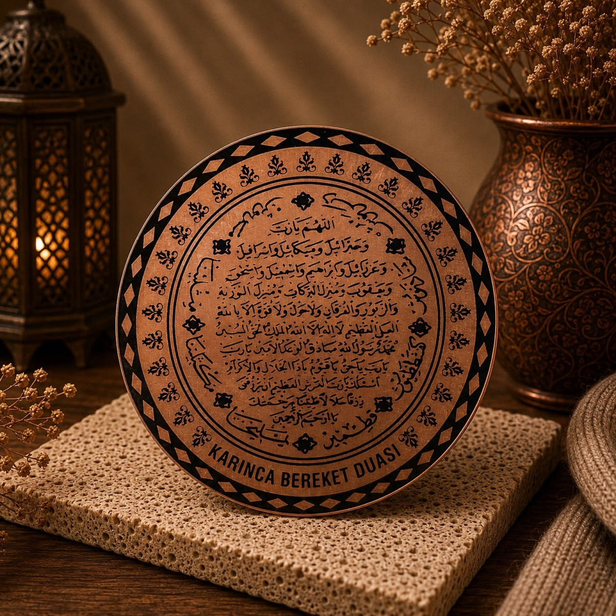 Karınca Bereket Duası Saf Bakır Magnet