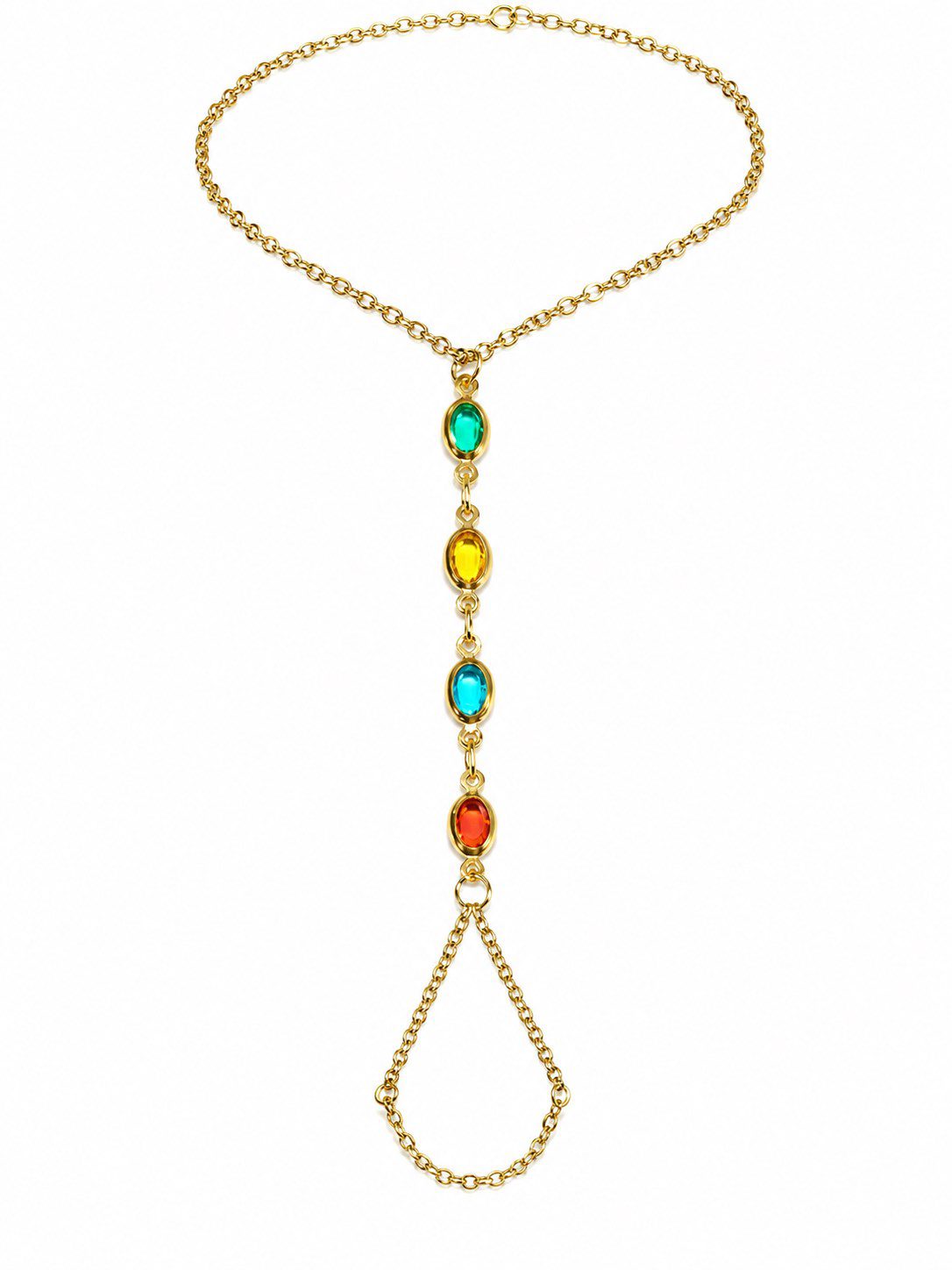 Şahmeran Oval Zirkon – Altın (2)